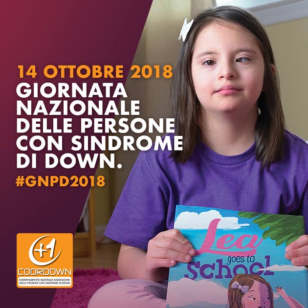 Giornata Nazionale Persone con sindrome di Down 2018 GNPD2018